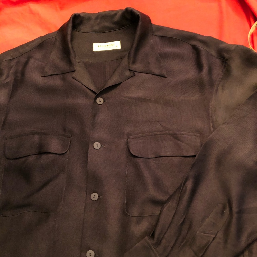 Vintage Long sleeve Silk shirt by Equipment